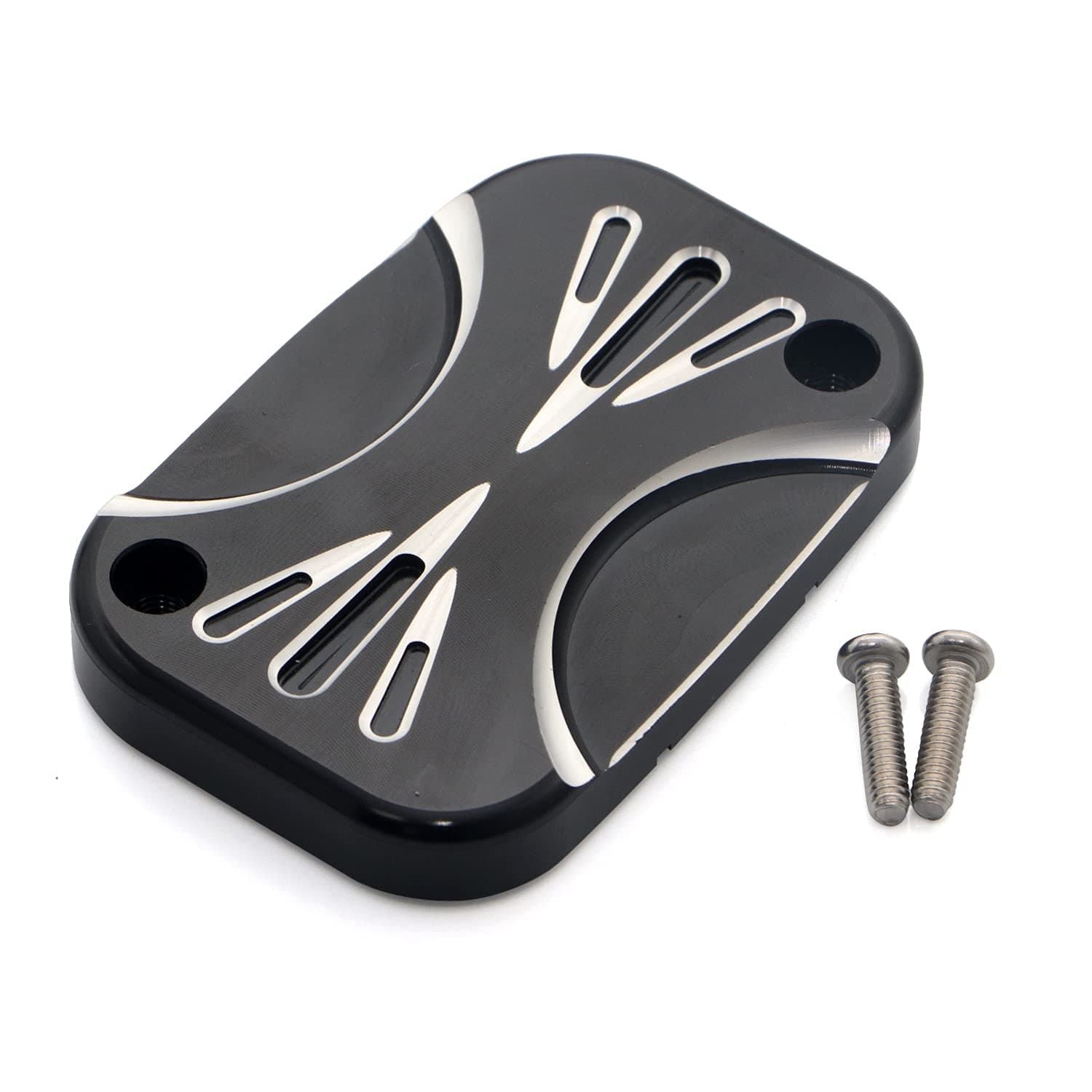 Left Brake Master Cylinder Covers For Harley Davidson FLH Electra Glide 2008-2014