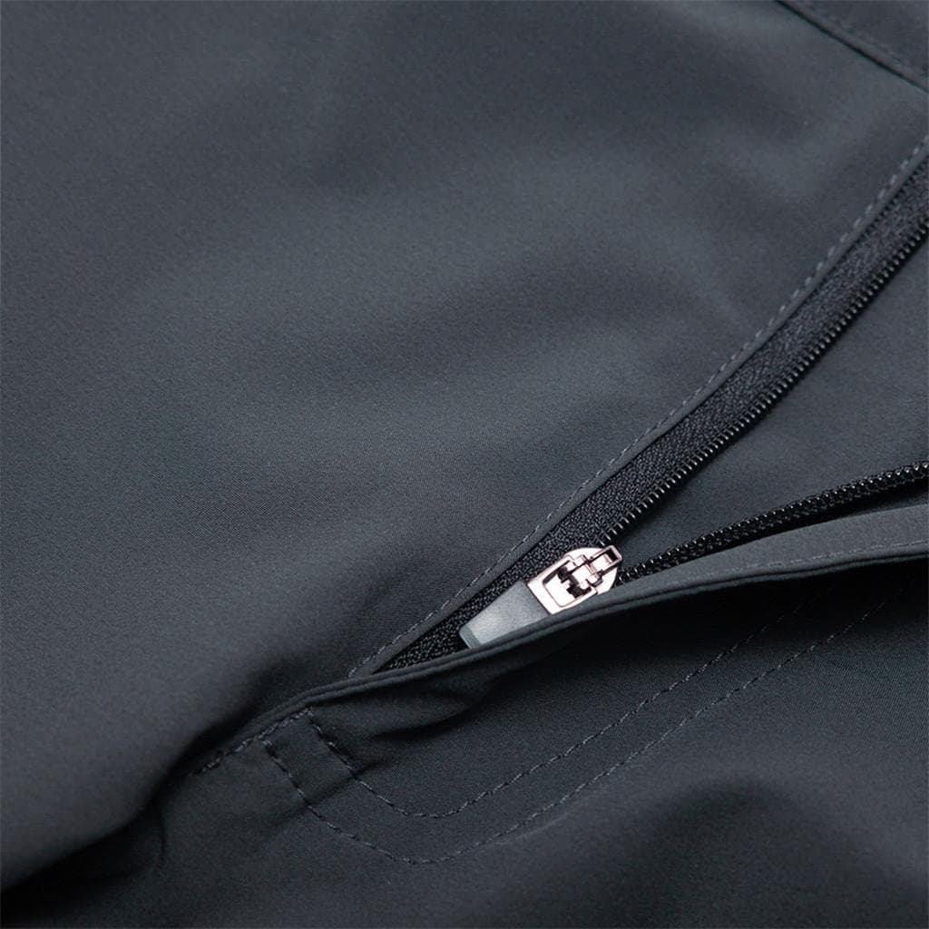 CALANDIS Sports Riding Downhill Hi-Density Waterproof Men Pants Without Pad Gray XL