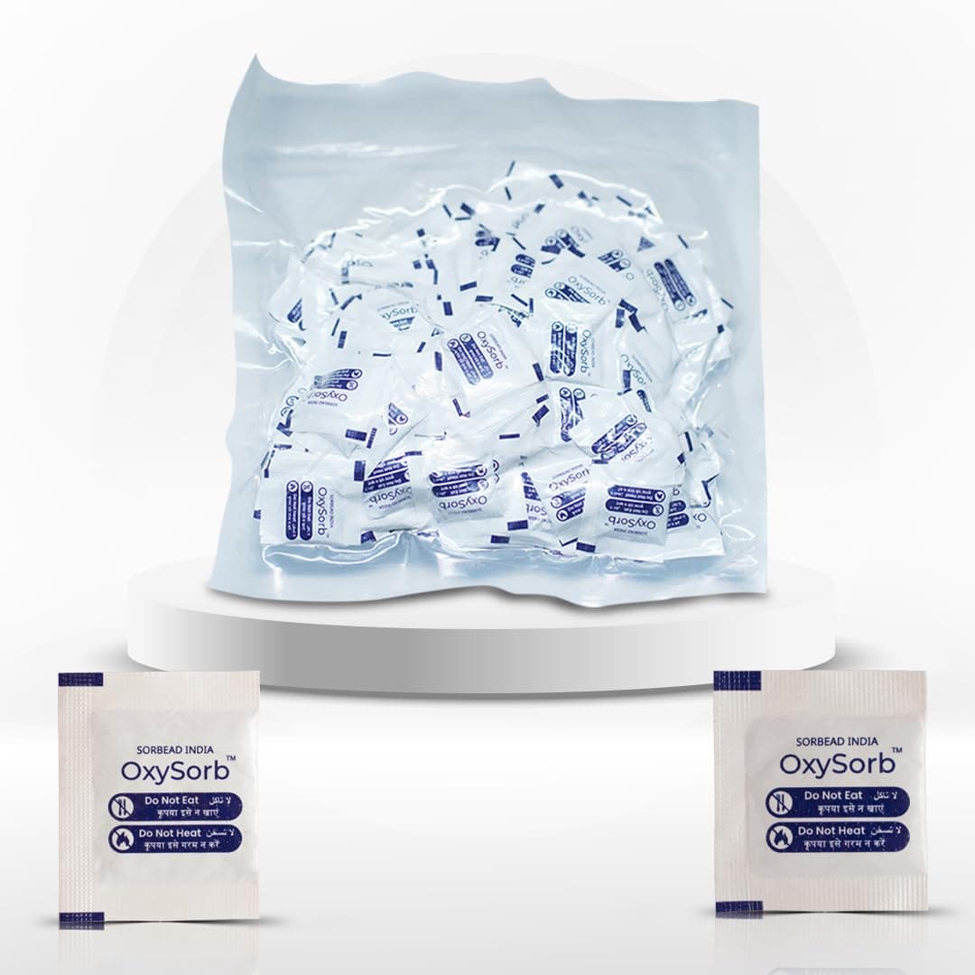 Oxygen Absorbers Sachets Food Storage (500 Pack) – Extend Food Shelf Life, Keep Cashews, Nuts, Rice, Flour, Ideal for Mylar Bags, Mason Jars & Vacuum Sealing