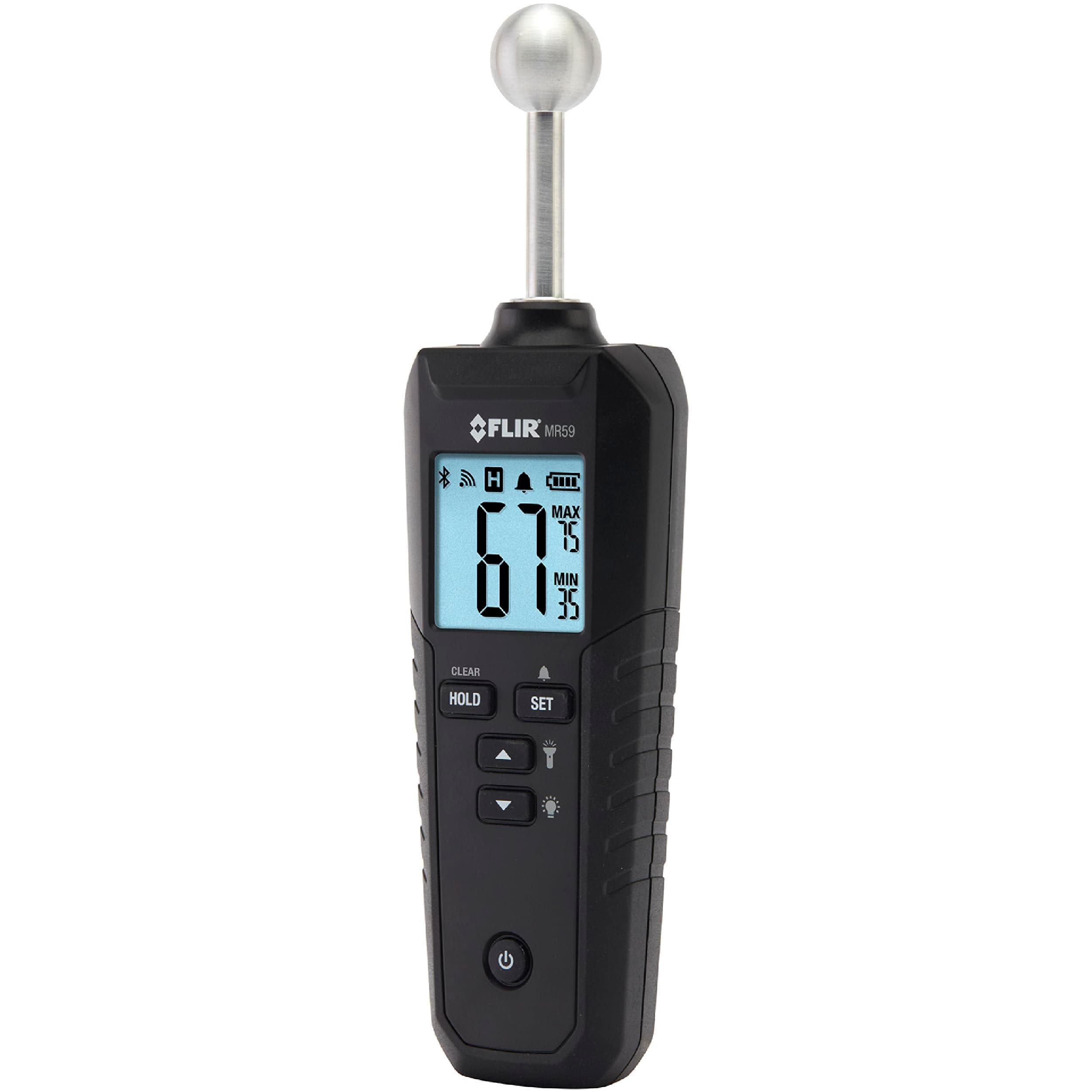 - FLIR MR59 Ball Probe Moisture Meter with Bluetooth
