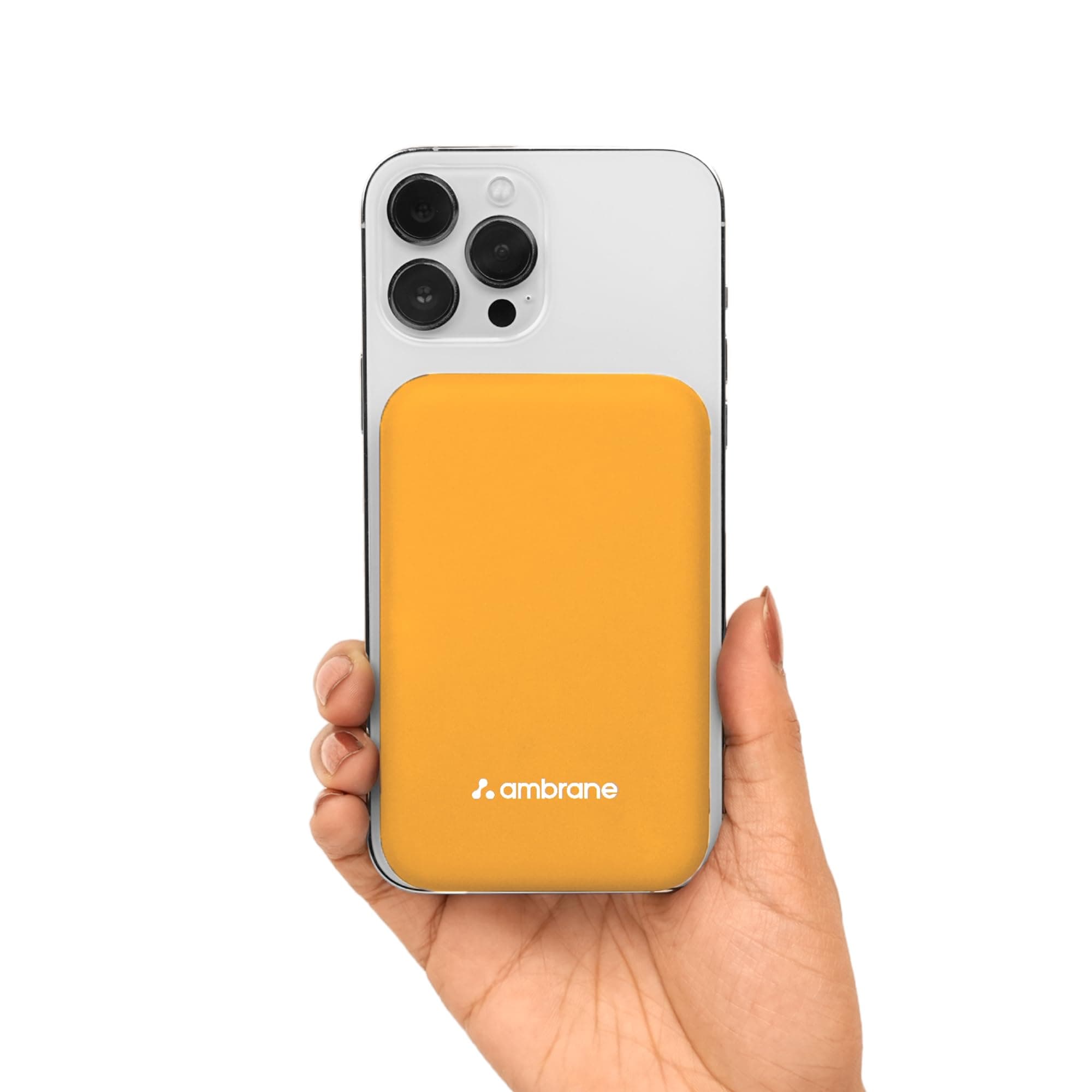 Ambrane MagSafe Wireless 10000mAh Fast Charging Power Bank, Strong Magnet, 22...