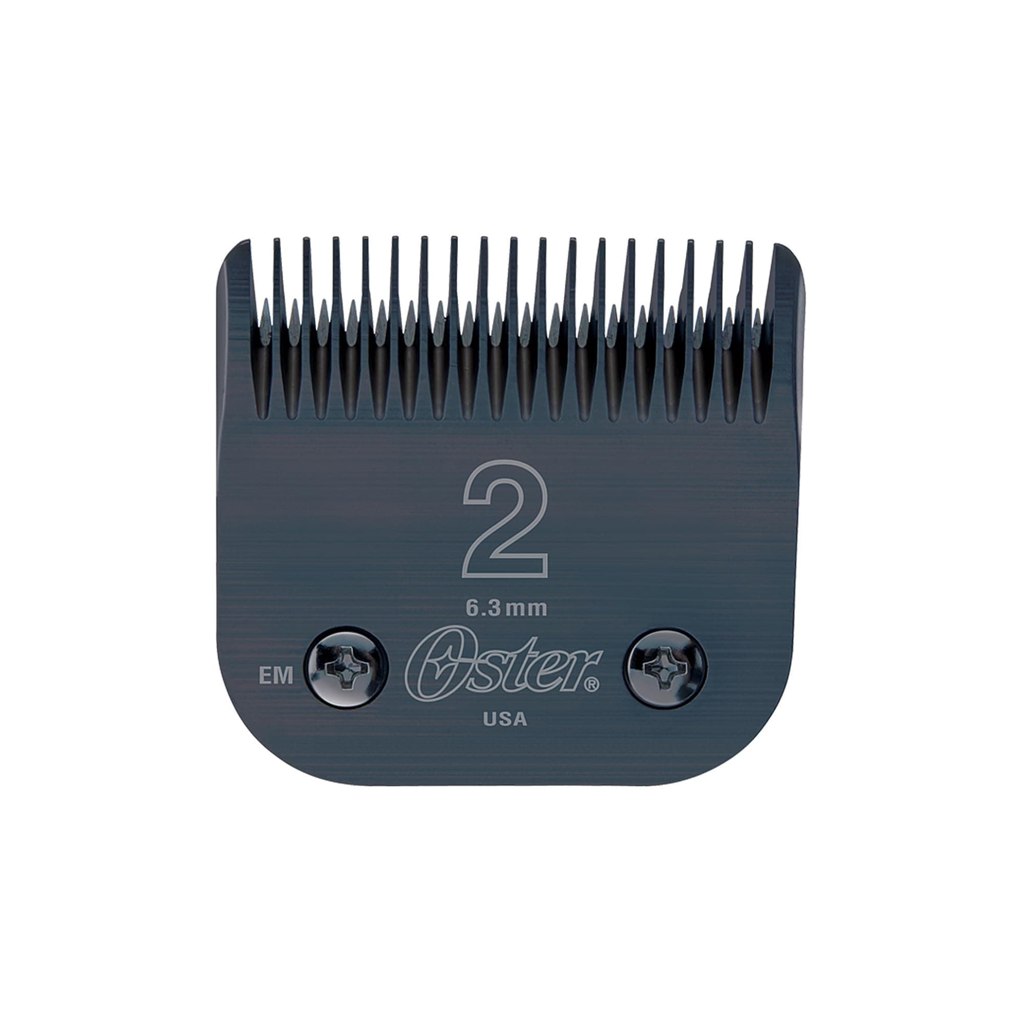 Oster Professional Clipper Blades - Size 2 Oster Clipper Blades - Compatible with all Oster Detachable Blade Clippers - Long-lasting, High-Carbon Steel, Treated for Ultra-Sharp Precision