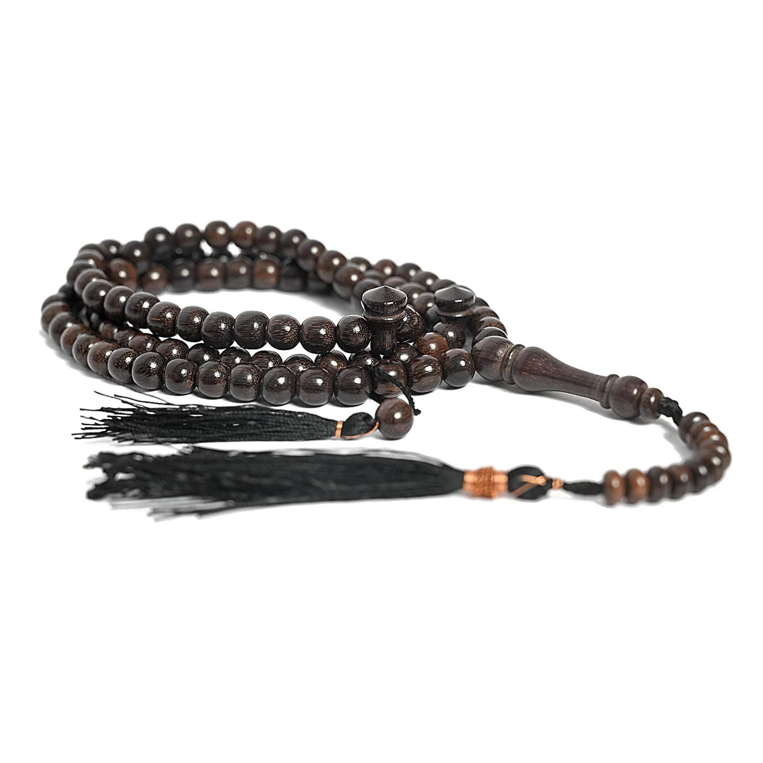 Tamarind Wood 99 8mm Tasbih Prayer Beads