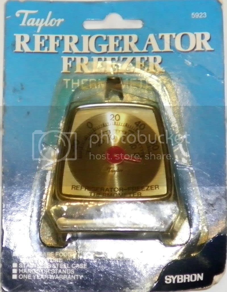 Taylor Refrigerator/Freezer Dial Thermometer