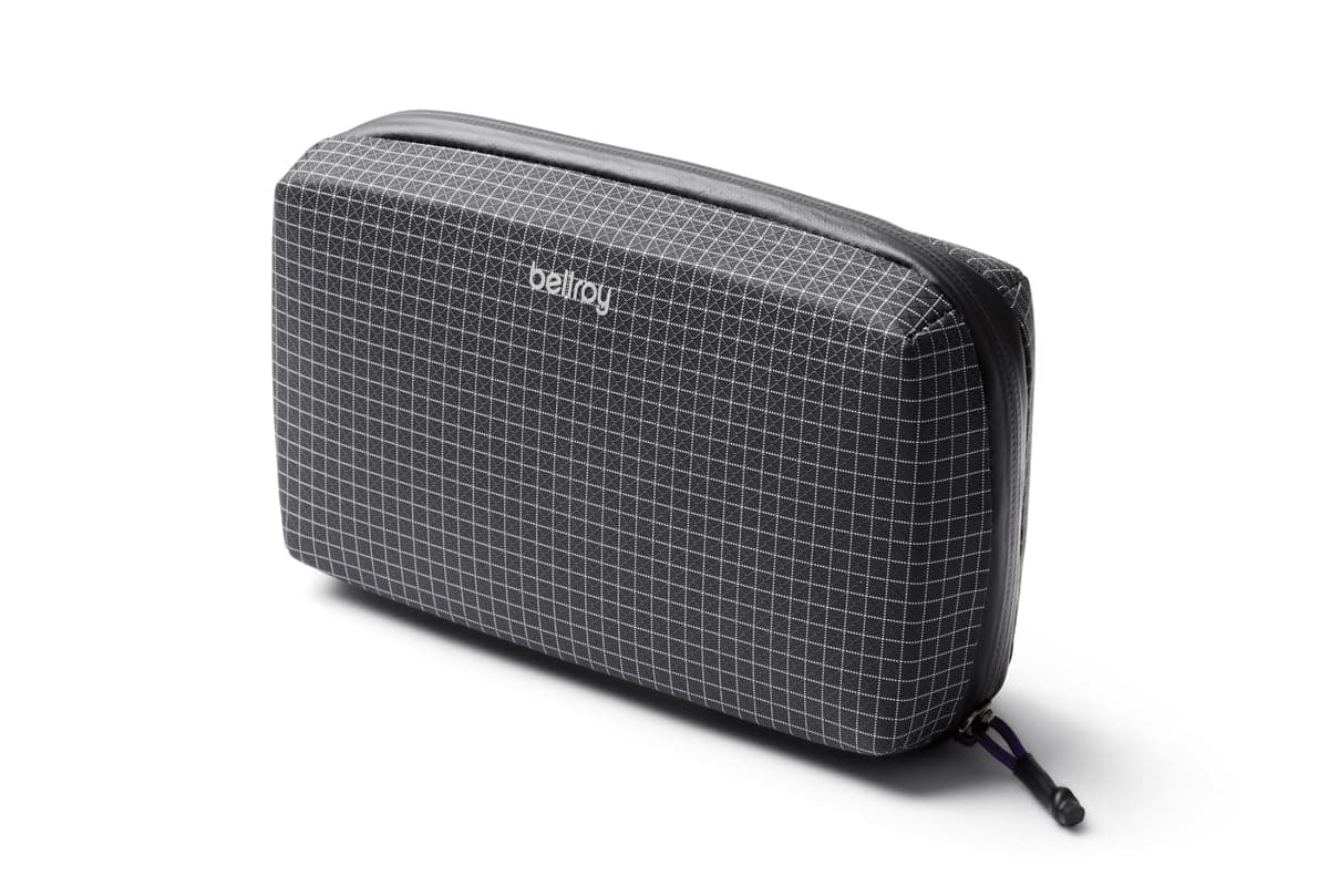 Bellroy Tech Kit, tech accessories zip pouch (power bank, phone charger, cables, earbuds)