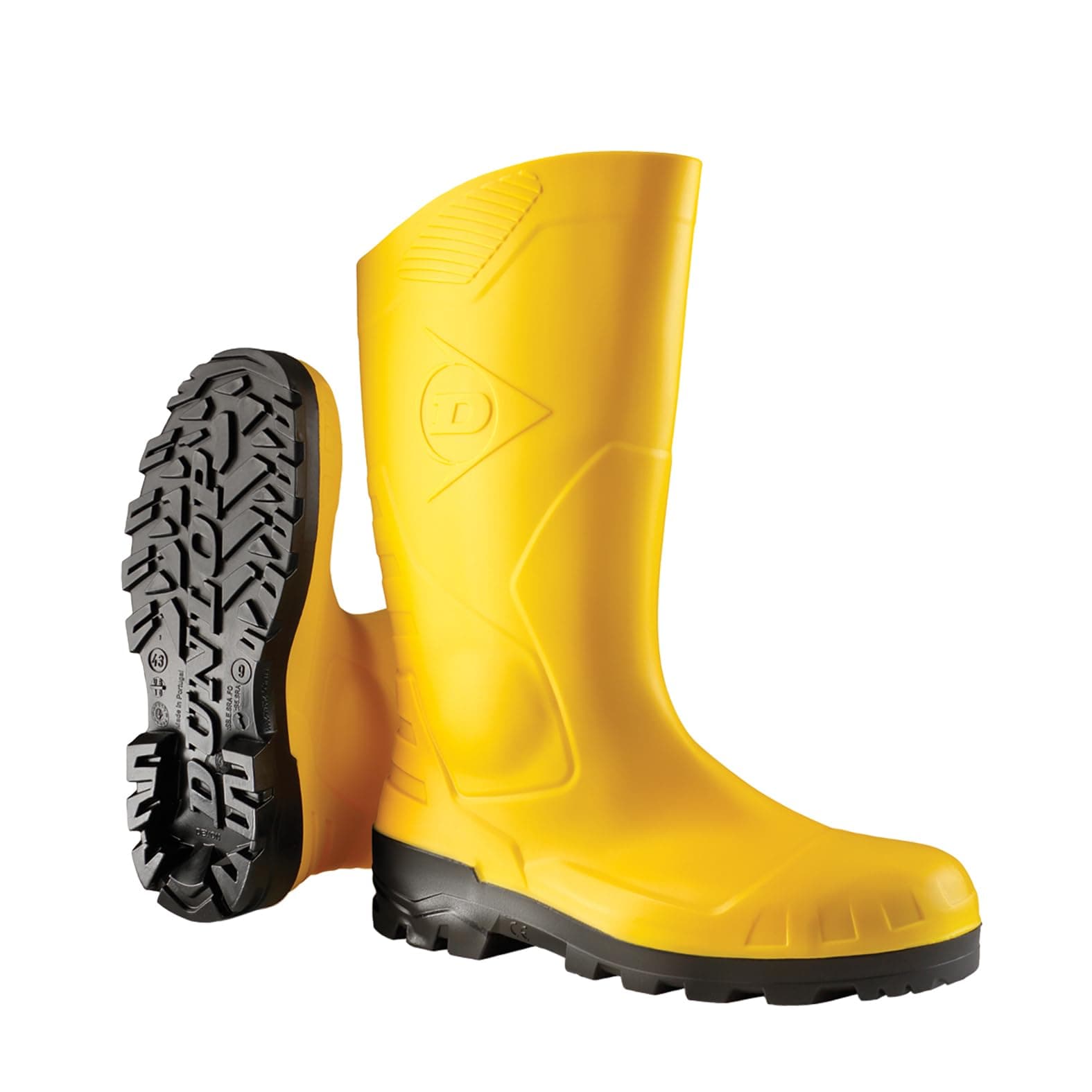 Dunlop Protective Footwear (DUO19) Unisex Dunlop Devon Safety Boots, Yellow, 10 UK