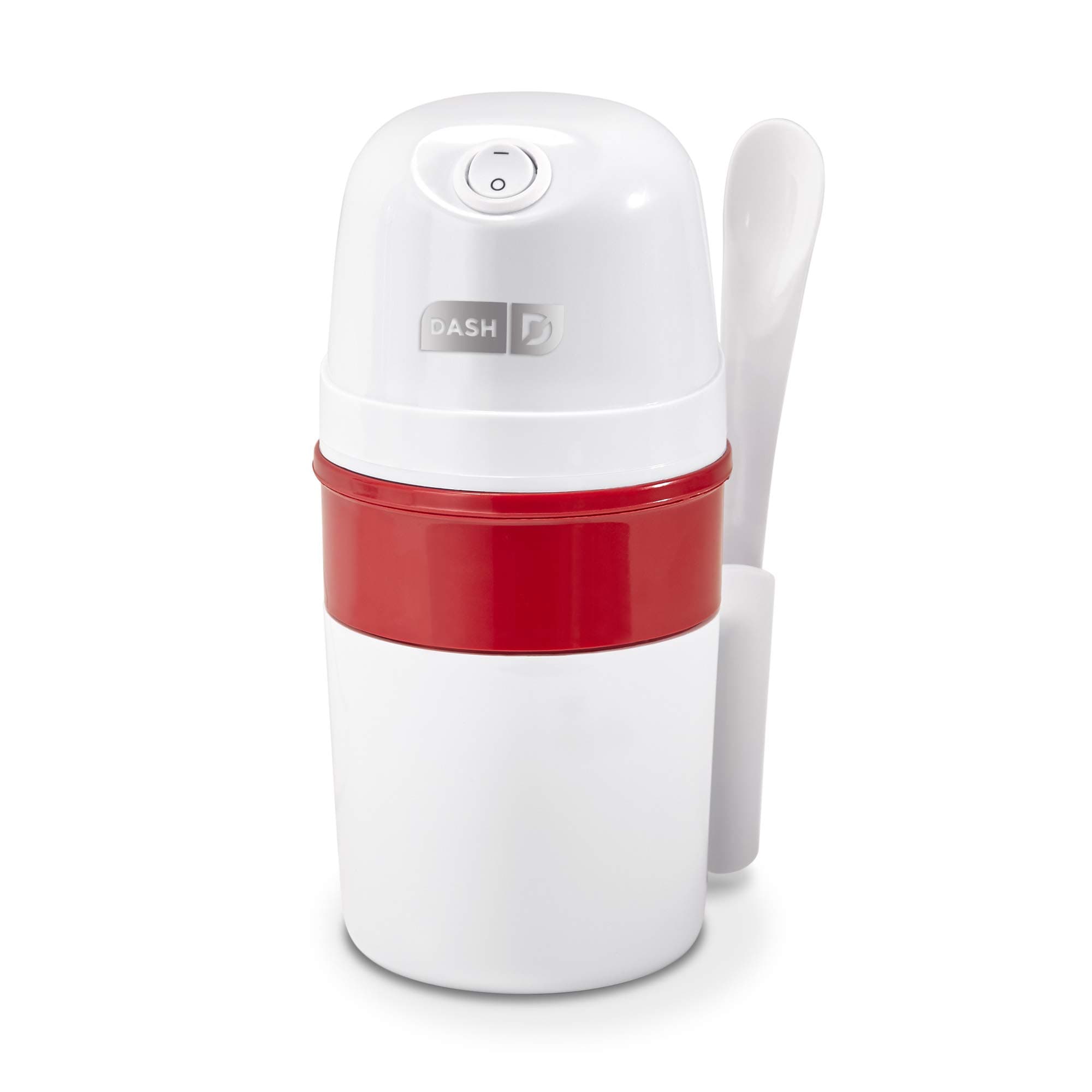 Dash My Pint Ice Cream Maker - Compact & Convenient Single-Serving Ice Cream Maker - Makes Gelato, Sorbet & Frozen Yogurt - 1.6 Cups, Red