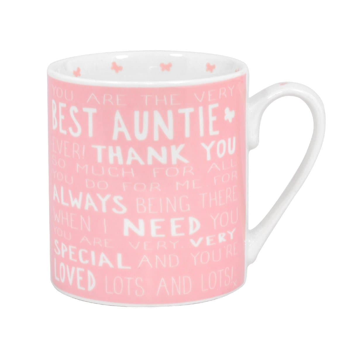 Best Auntie Messages Of Love Mug New Gift Range Birthday Christmas Gifts