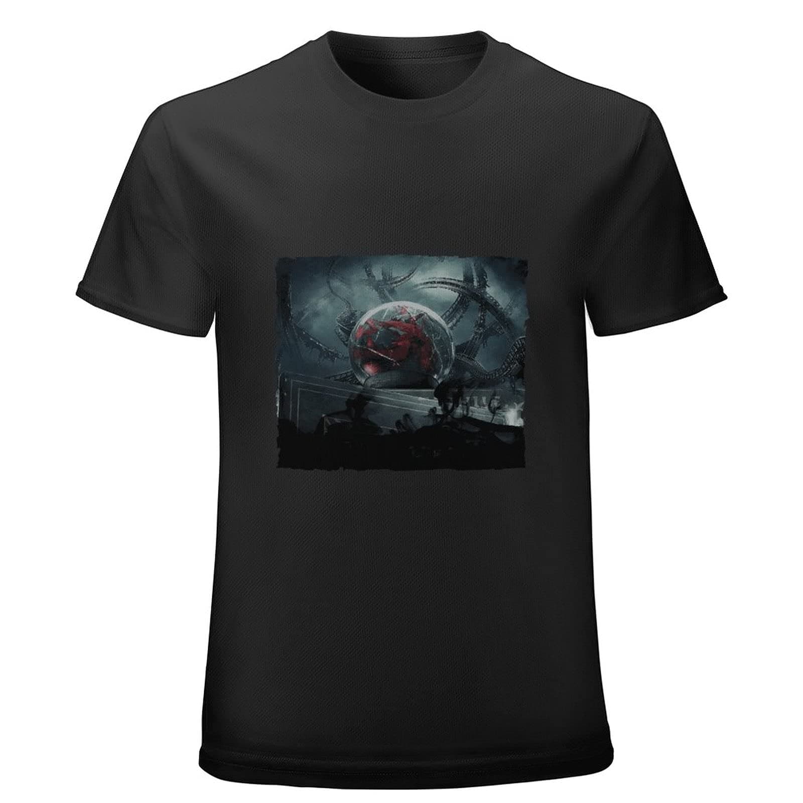 Nightwish Tour 2019 Men's Quick-Drying Sports T-Shirt Breathable Gym Training Short Sleeve Shirts