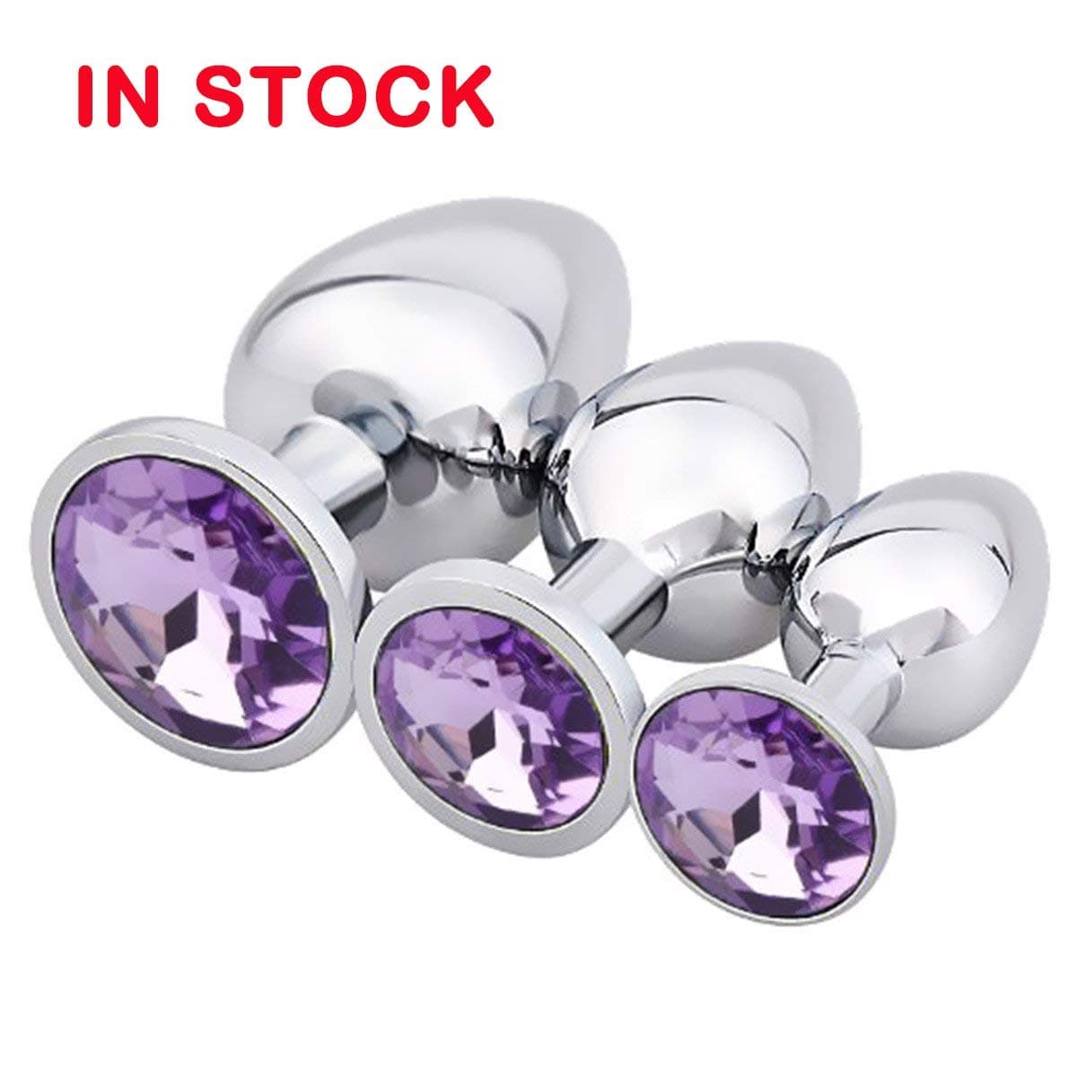 Lorelore 3pcs J-e-w-e-led Be-gi-n-ners Sets for Men Women Light Purple