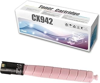 Compatible Toner Cartridge Replacement for Lexmark CX942 83DOHK0 83DOHC0 83DOHY0 83DOHM0 Toner Cartridge for CX942 CX943 CX944 Printer Magenta Toner