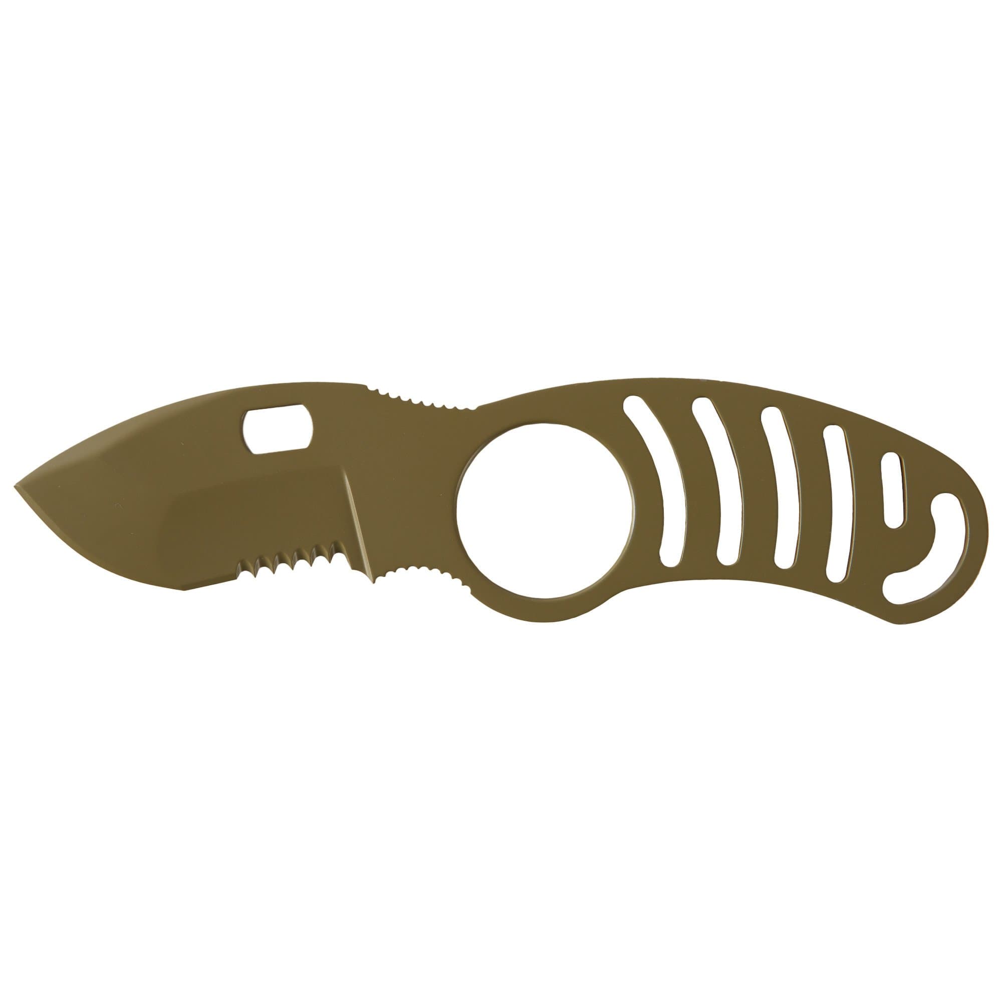 5.11 Tactical SideKick Boot Knife Clam, Stainless Steel, Compact Tactical Tool, Sandstone, 1 SZ, Style 51023C
