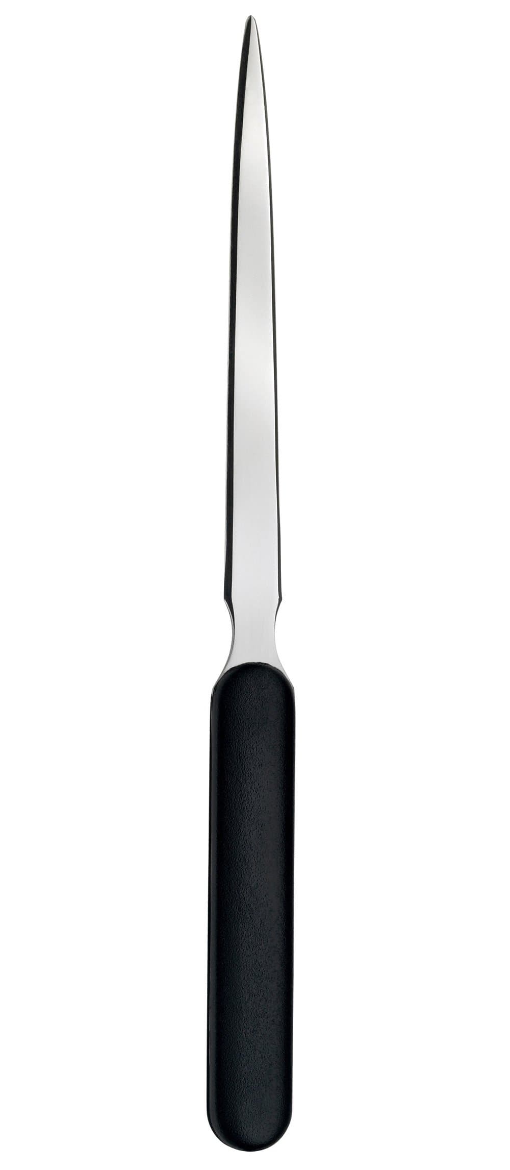 Letter Opener with Plastic Handle | Premium Letter Opener with Stainless Steel Blade | Ergonomic Black Plastic Handle | Opens Letters Easily and Cleanly | for Home and Office | E-29692 00