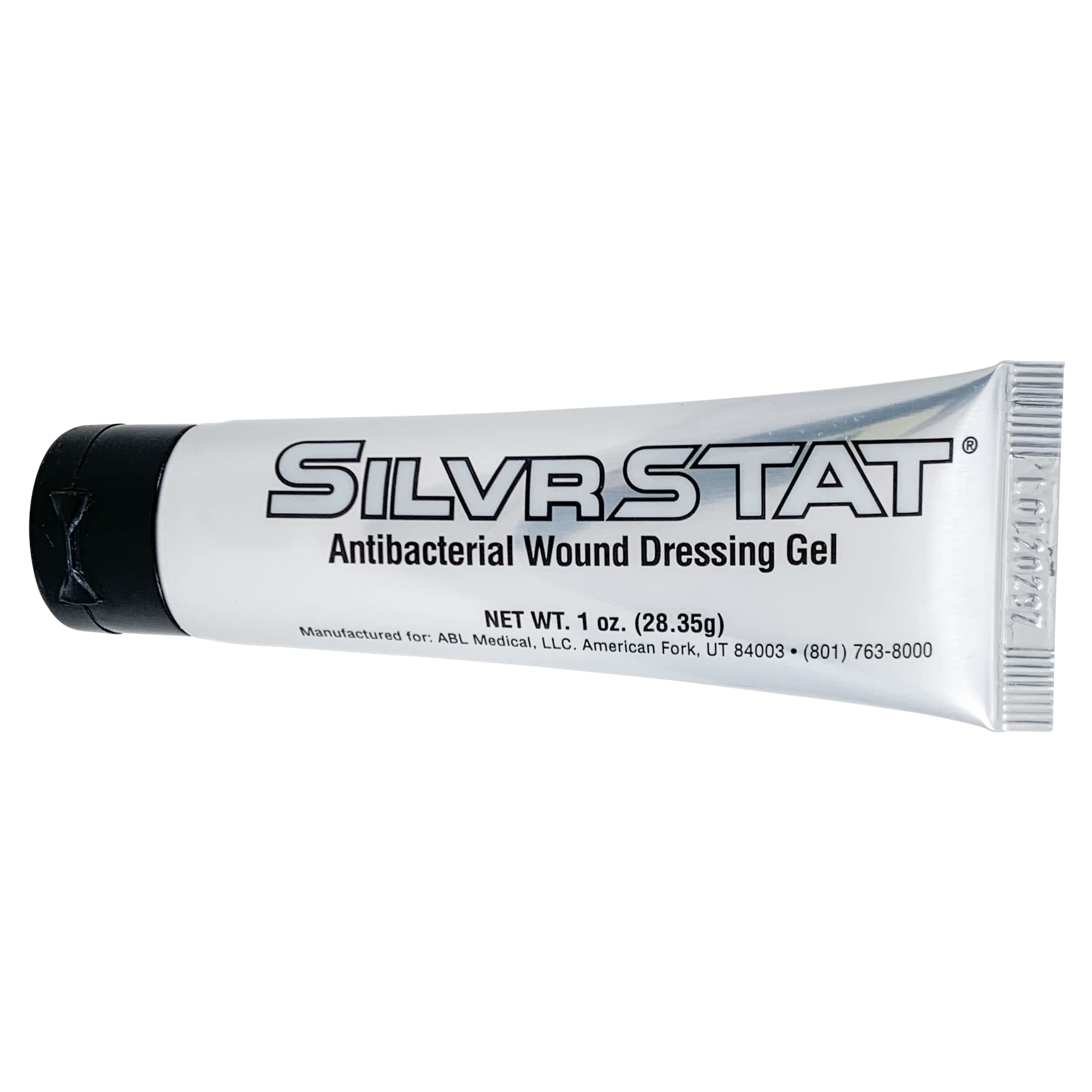 SilvrSTAT First Aid Kit Gel, 32 PPM Silver Healing Wound Dressing Gel, SilverSol Ag₄O₄ Particles, 1 oz