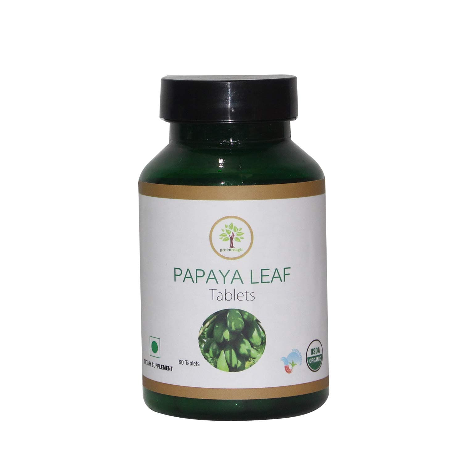 GreenMagic Papaya 1000 mg - 60 Tablets