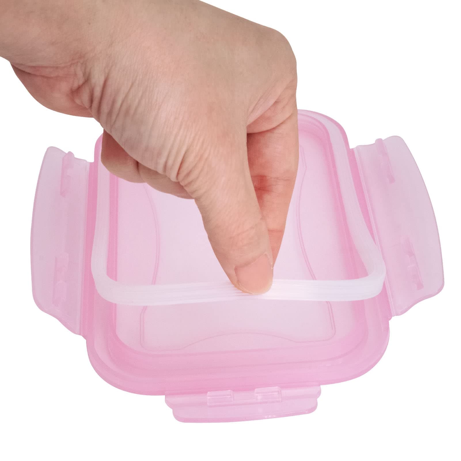 Gaskets Replacement for Glass Meal Prep Containers Universal Sealling Replacement for Glass Food Storage Containers' Lid, O Replacement for Lids