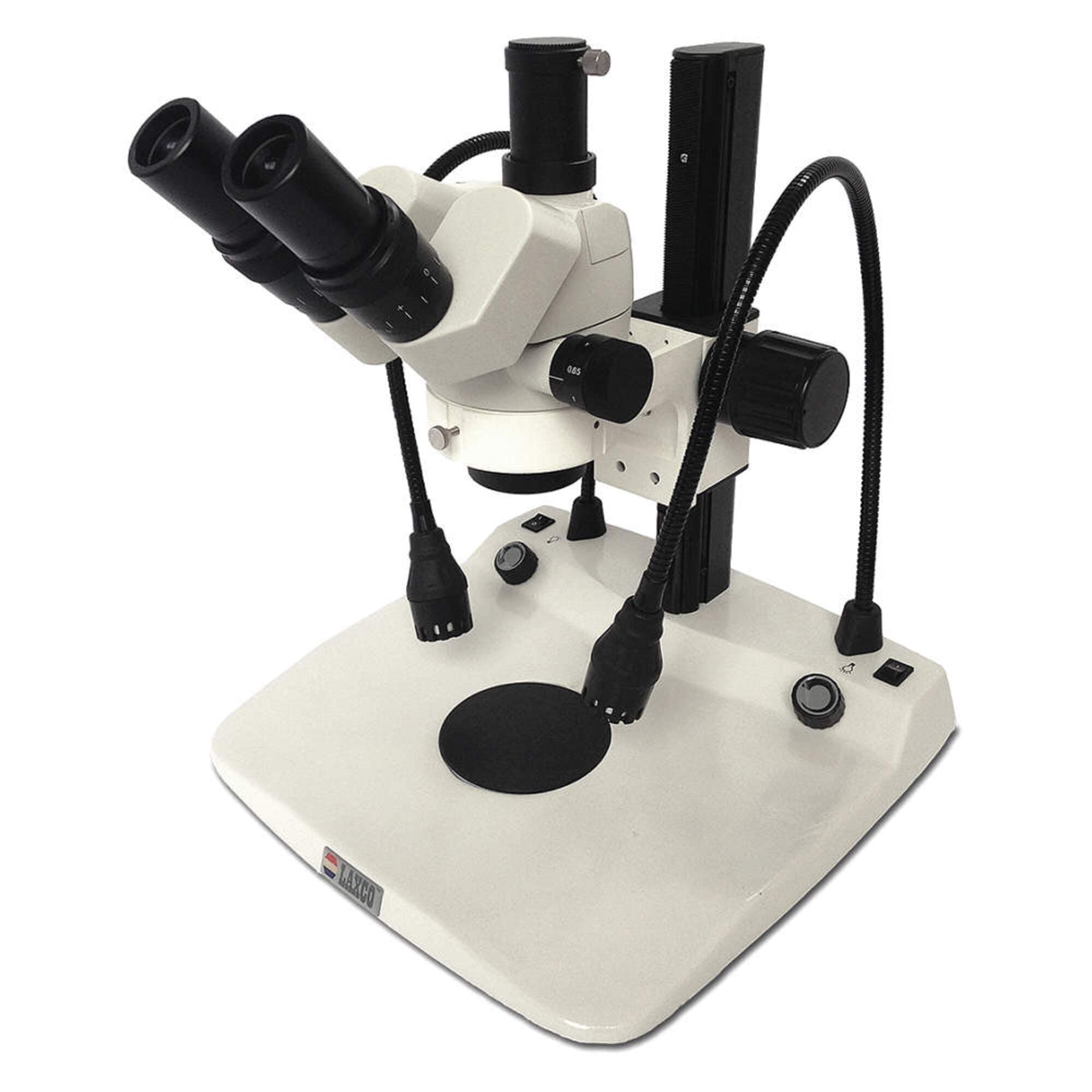 T40-Z33 Series T40 Stereo Microscope, Trinocular Broad Range Zoom Head, 6.5X to 60X Magnification Range, 110V/220V