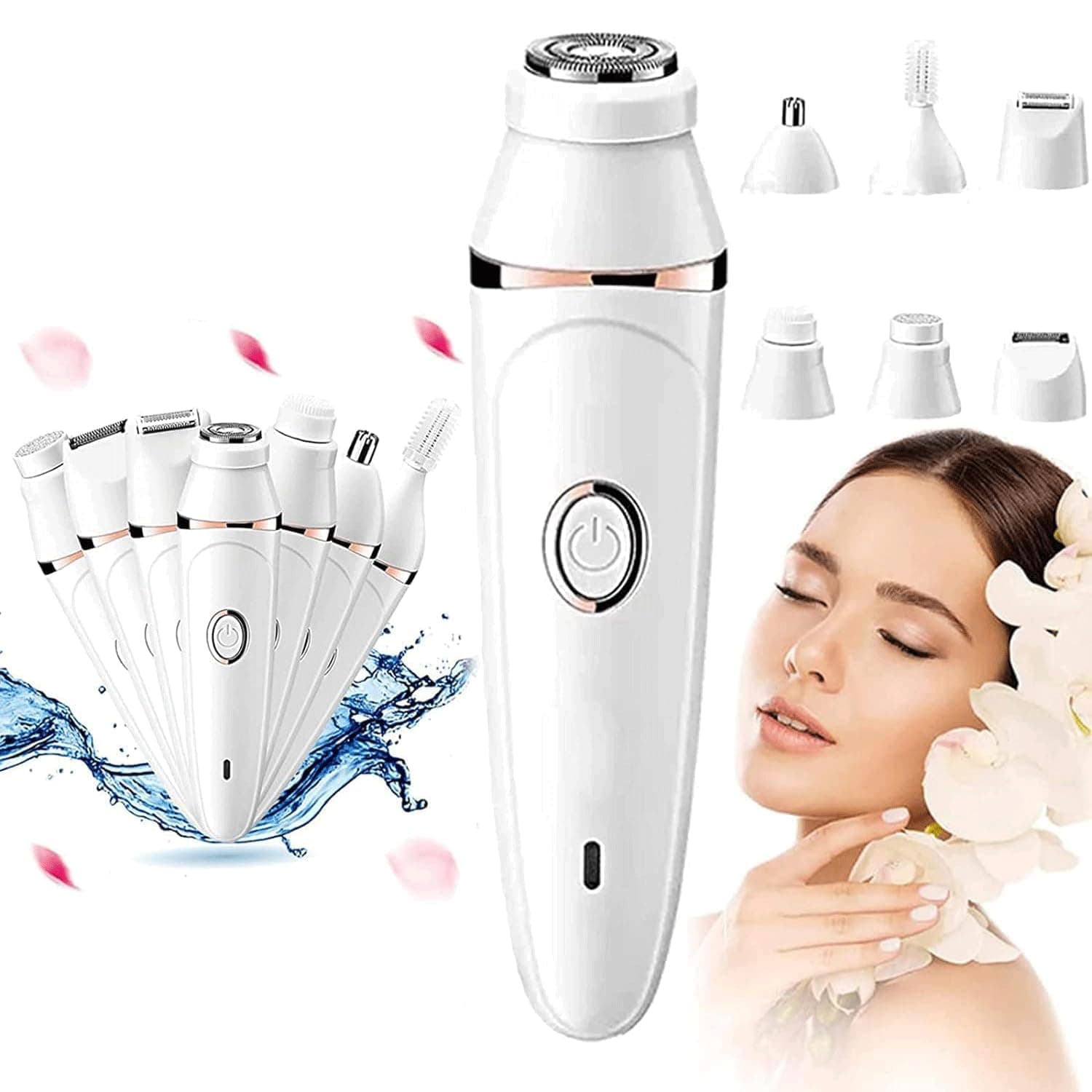 LILOVE Pluxy Hair Removal for Face,Pluxy Epil Pro 3.0,Women Face Epilator,7 in 1 Pluxy Hair Removal,Face Epilator for Women Facial Hair,Enjoy a Lasting Hair-Free and Smooth Face (1 Set)