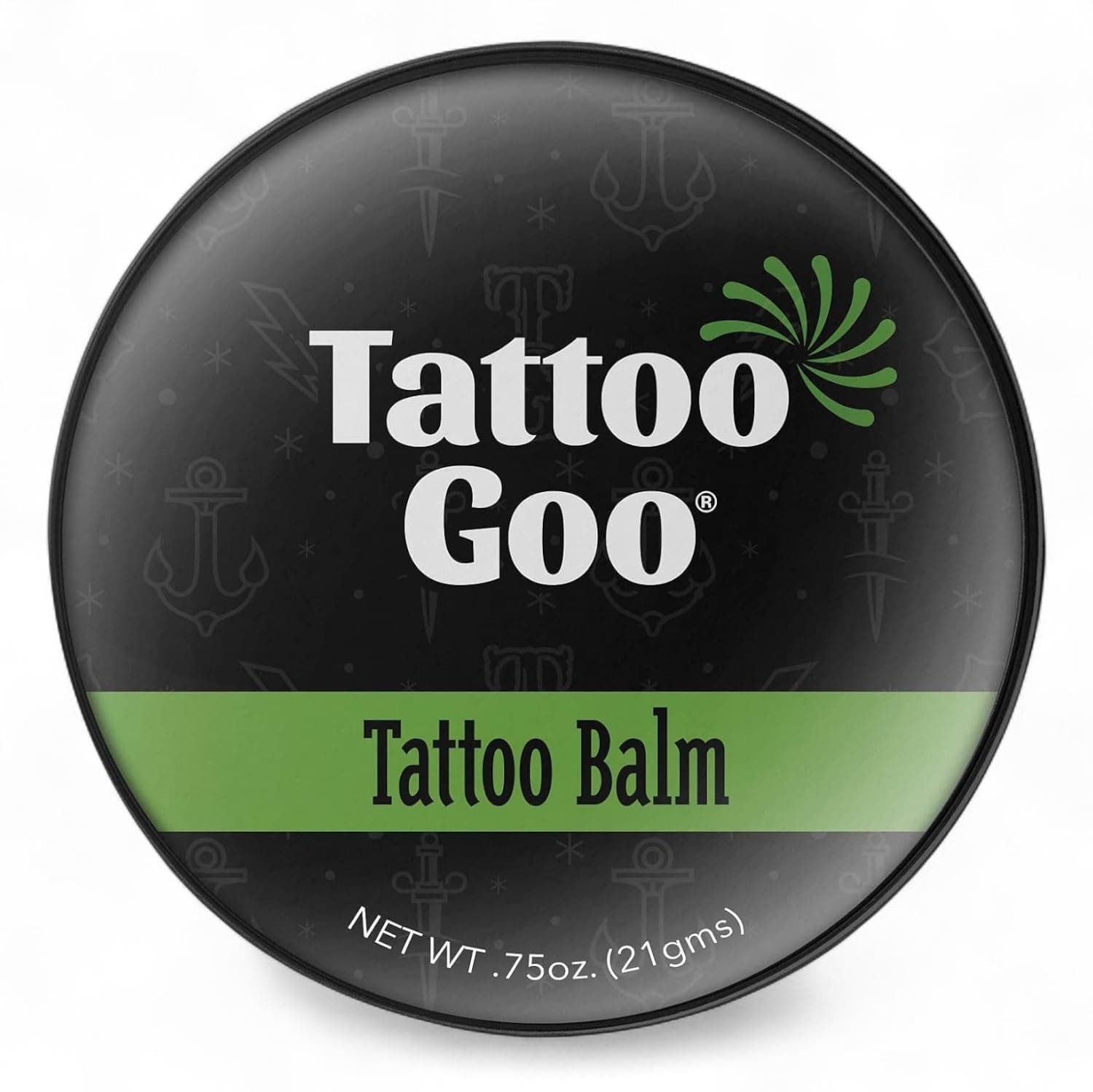 Tattoo Goo Original Aftercare Balm 21 g, Deep‑Moisture Natural Tattoo Aftercare & Colour Retention with Beeswax, Cocoa Butter & Vitamin E – Prevents Scabbing, Speeds Healing & Brightens Ink