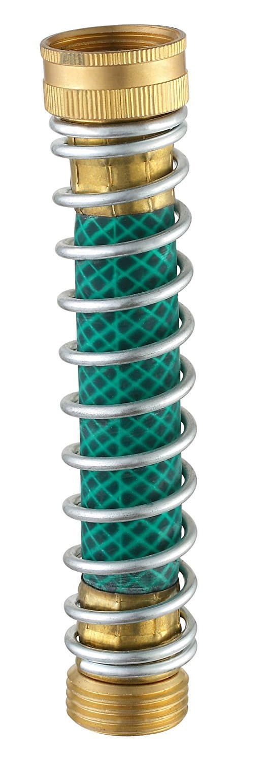 Avalon Bay Garden Hose Kink Protector with Coil Spring Fits 3/4" Faucet Spigot