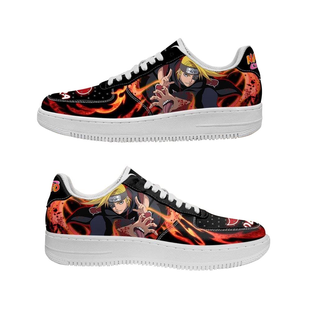 Akatsuki Cool Mens Anime Low-Top Basketball Shoes Fashion Sneakers Cosplay Costume for Adult Unisex