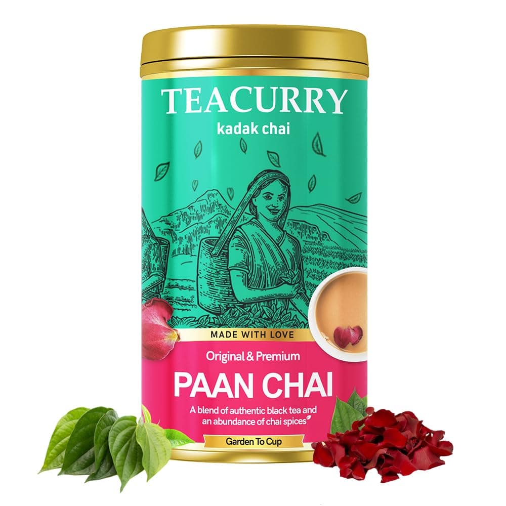 TEACURRY Paan Chai (100 Grams | 50 Cups) - Paan Chai for Immunity, Slimming and Digestion