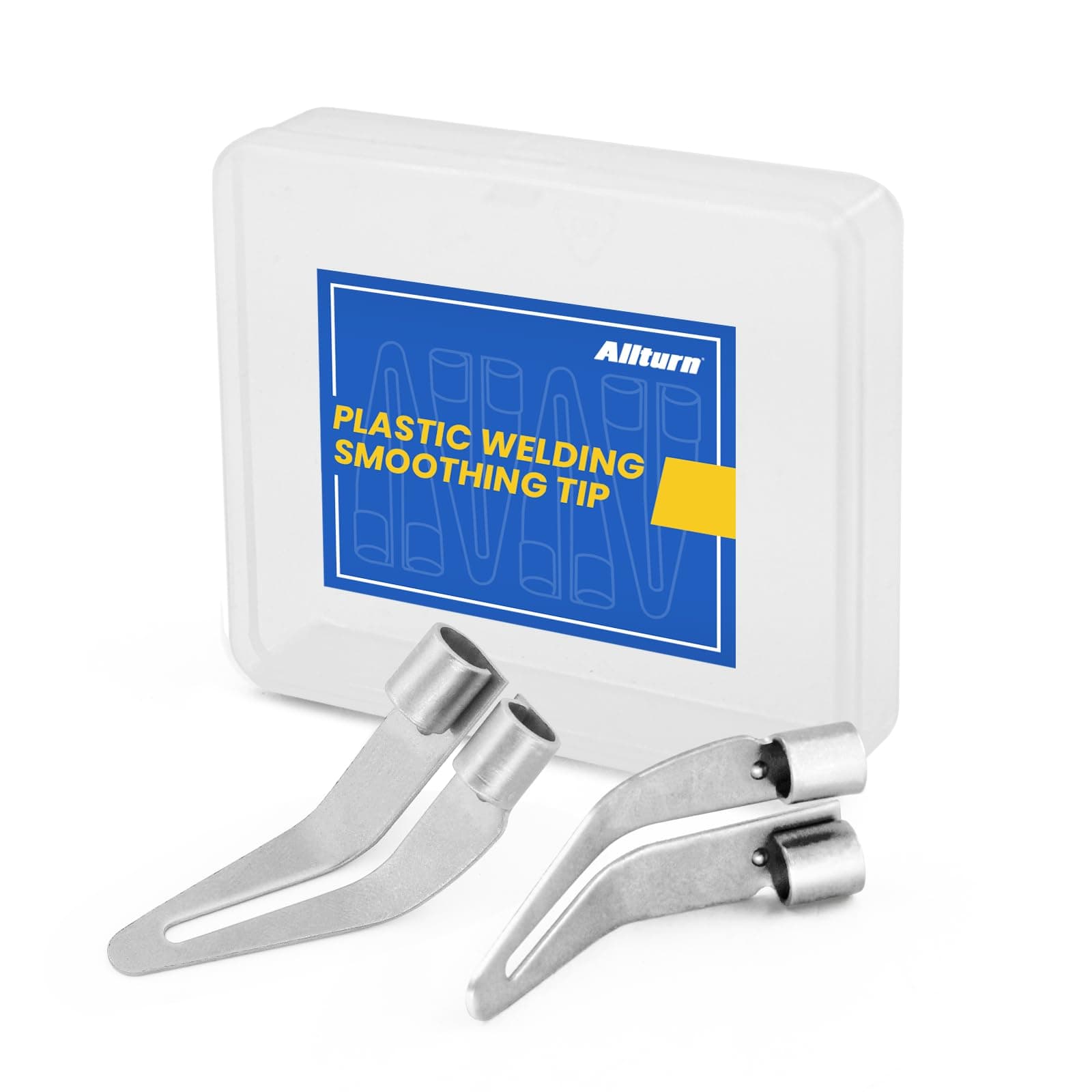 Allturn 2PCS Plastic Smoothing Tip,Plastic Welding Tip to Repair Car Bumpers,Kayaks,Etc.(Only for Allturn PWG-100)