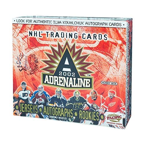 2001-02 Pacific Adrenaline Hockey Hobby Box