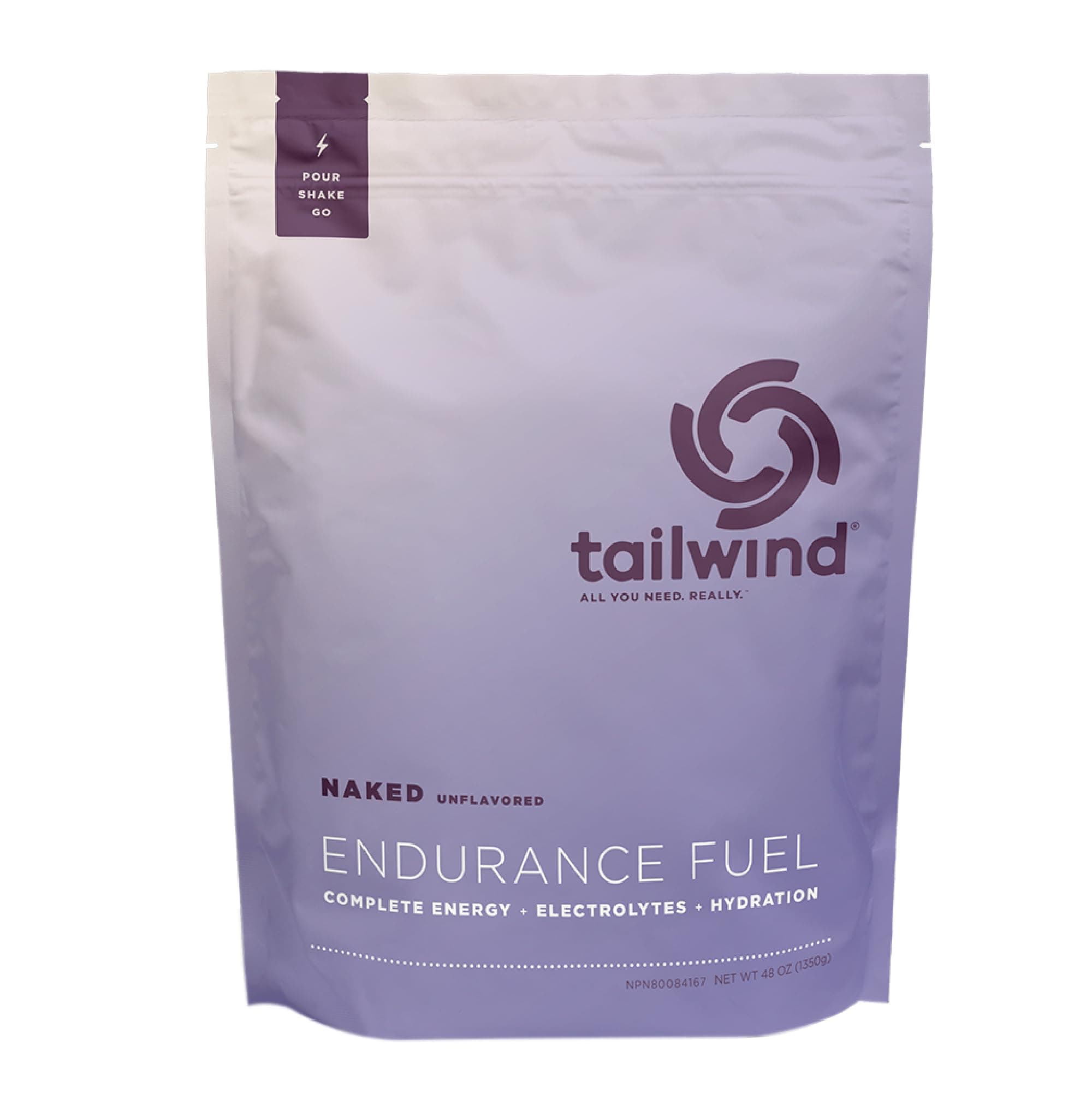 - Tailwind Nutrition Endurance Fuel, Carbohydrate & Electrolyte Sports Drink Mix Powder, Gluten-Free, Vegan, Naked Unflavored, 50 Servings