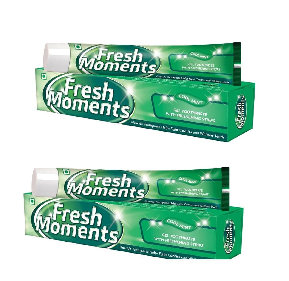 fresh moments Gel Toothpaste-100g (pack of 2)