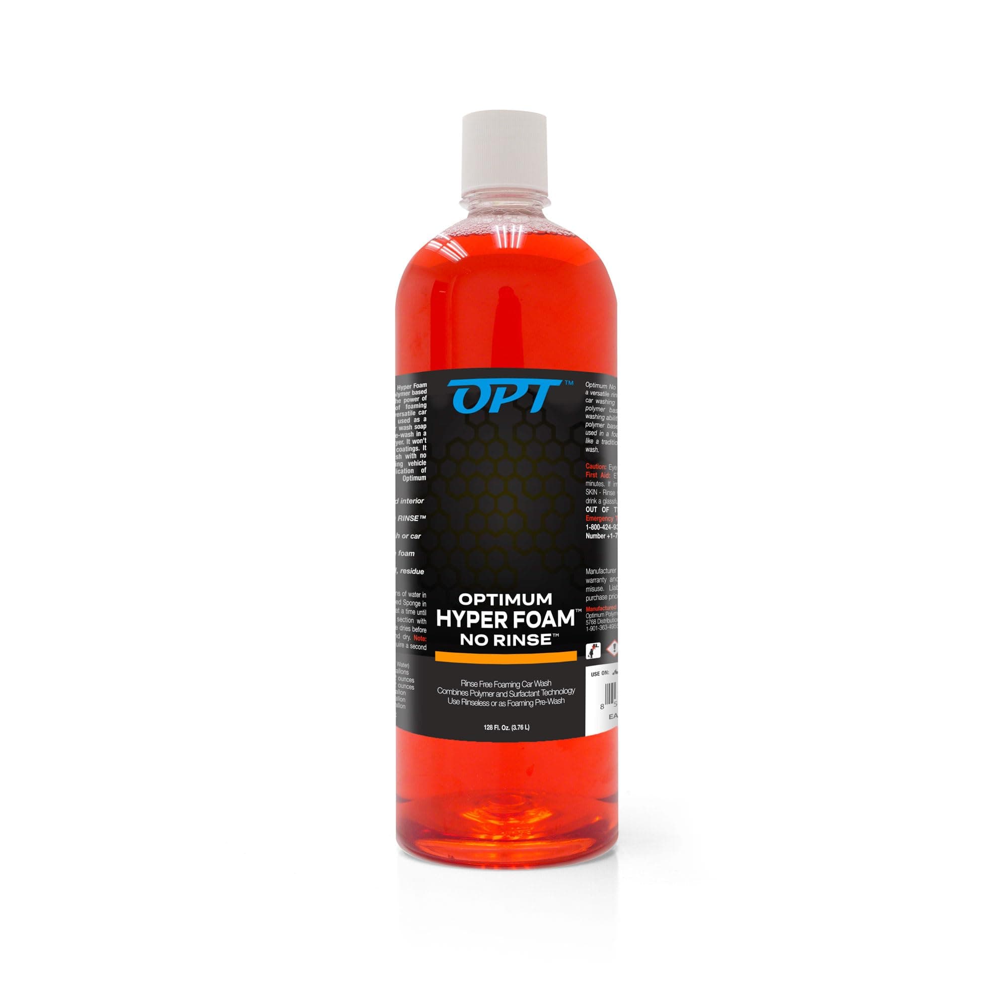 Optimum Polymer Technologies, Inc. Hyper Foam ONR Rinseless Foaming Car Wash Soap – Spray-on, Agitate, No Rinse, and Dry – Rinseless Car Wash with Foam and (32 oz.)