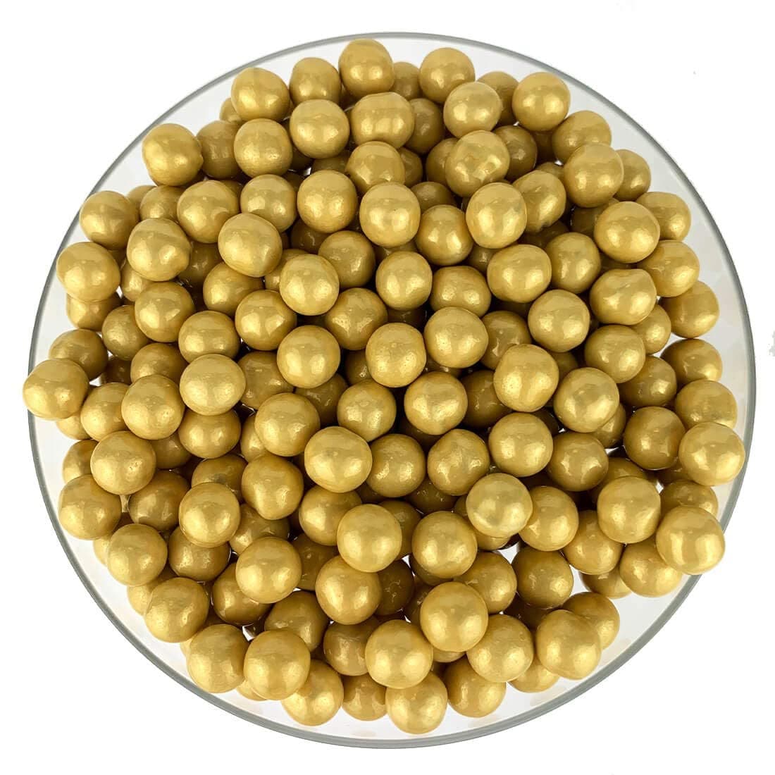 Sixlets Shimmer Gold - 14 oz bag by Lyza's Sweets & Treats
