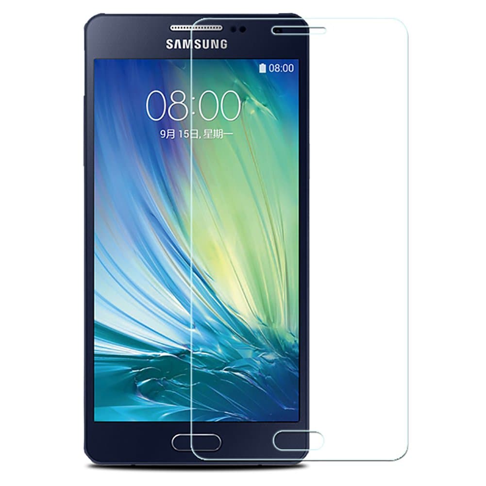 Galaxy A5 （ 2016） Screen Protector, Suensan Tempered Glass 9h Hardness Invisible Protection Perfect Fit for Samsung A5100 （A510f） (Ultra Clear)