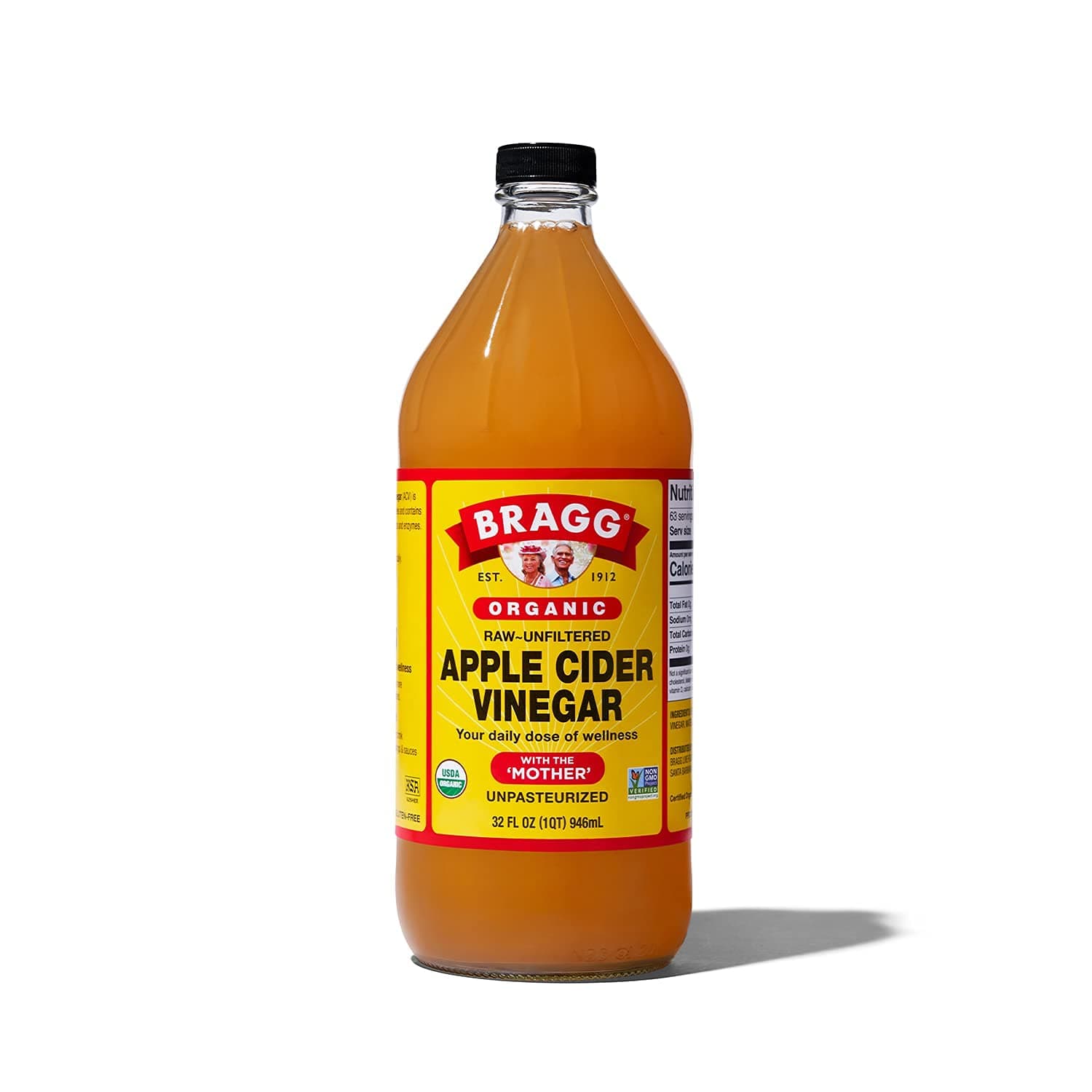 Vinegar Apple Cider, Organic, 32 oz.