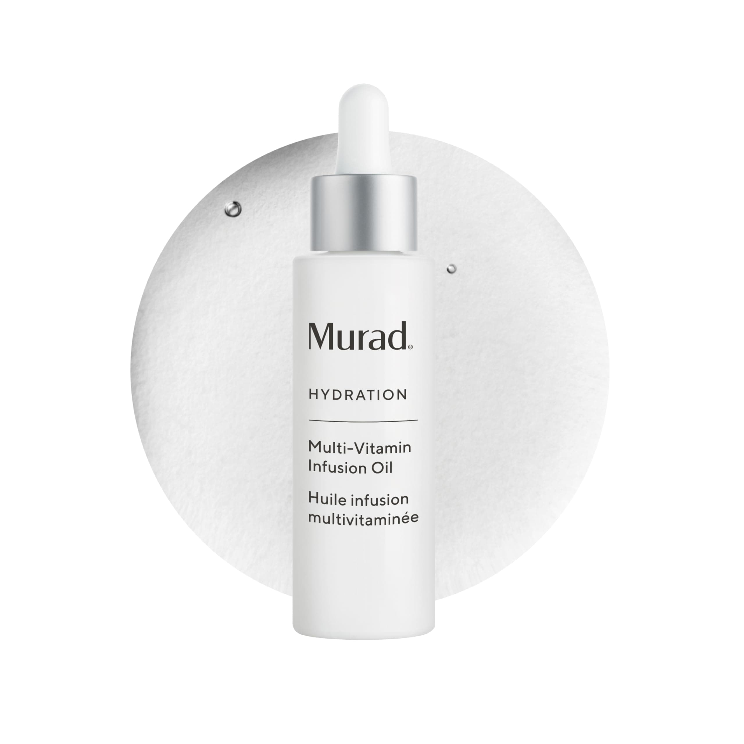 Murad Murad Multi-Vitamin Infusion Oil - (1.0 fl oz), Revolutionary Treatment Oil Powered by 6 Key Vitamins A through F to Target Signs of Aging and Boost Hydration for a Youthful Looking Complexion