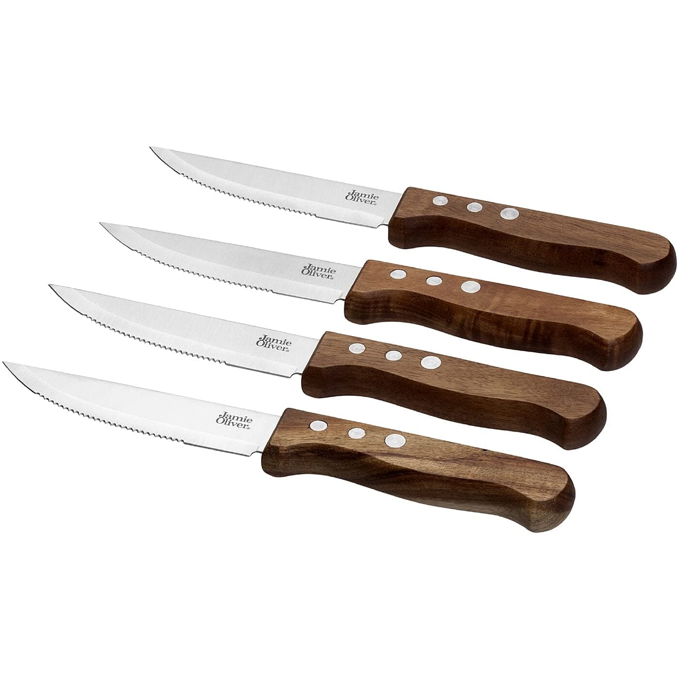 Jamie Oliver 112532 Jumbo Steak Knives, Stainless_Steel