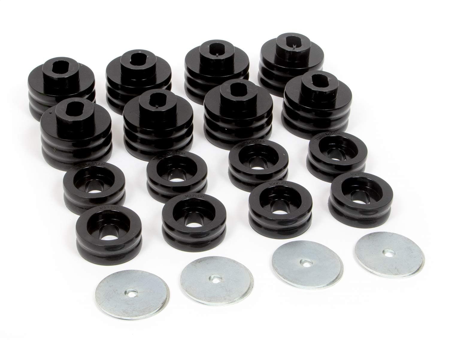 Daystar KG04025BK 99-14 GM/Chevy 2500 Body Bushings Black Set Daystar