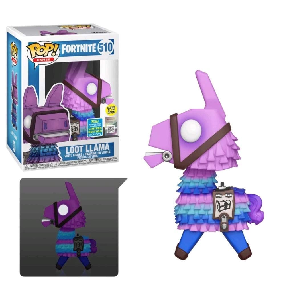 FunkoPop Games: Fortnite - Loot Llama Glow in The Dark