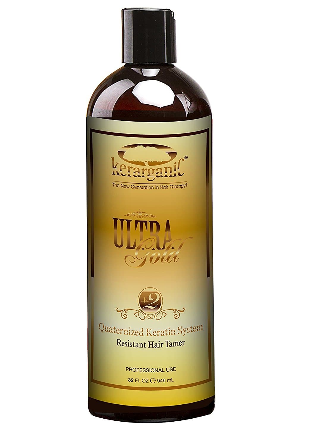 Kerarganic Ultra Gold Quaternized Keratin System 32 oz