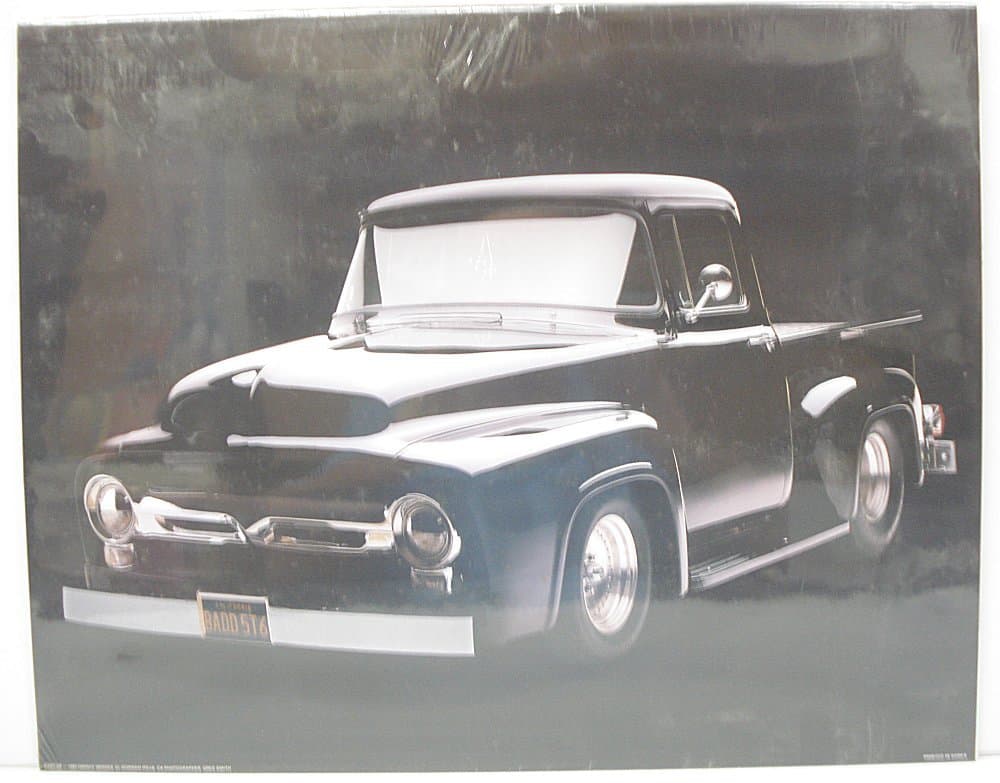 Hang or Frame 16 X 20 Print The Black Pickup I Always Wanted