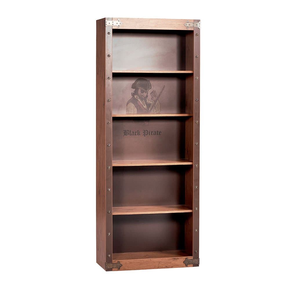Pirate Bookcase, Brown
