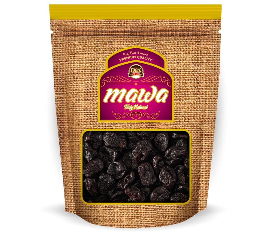 Dried Prunes Medium 500gm | With seeds | High in Fiber | Contain Antioxidants | Naturally Gluten free| No added Sugar | No Preservatives | Resealable Zipper Pouch-500g