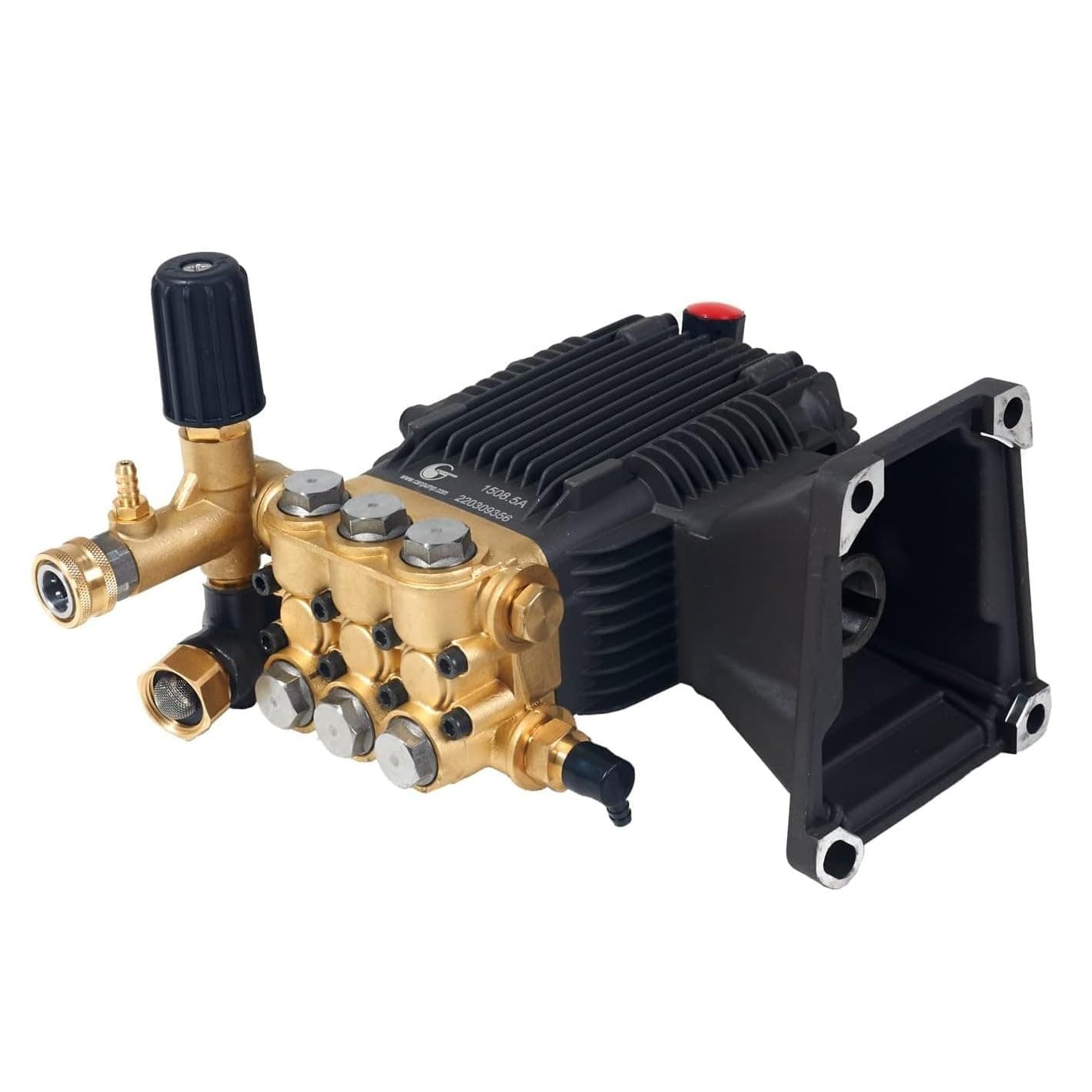 Canpump CF 3040 G: 3000 psi @ 4 US gpm Pressure Washer Pump with External Unloader (Easily Replaceable), 1-inch Gas Shaft, Horizontal Replacement Triplex Pump