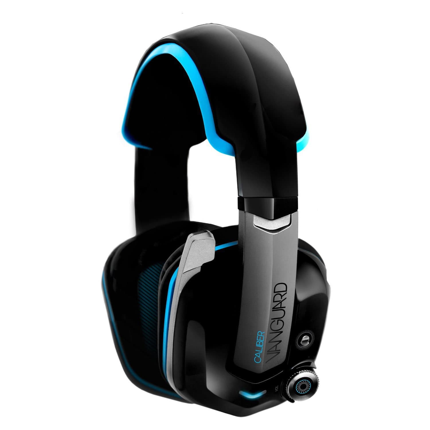 iFrogz Caliber Vanguard Premium Gaming Headphones with Microphone - Black