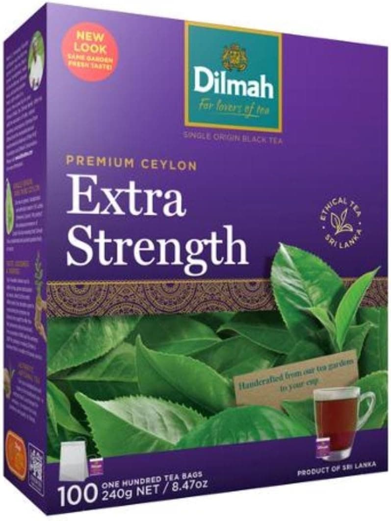 Extra Strength Ceylon Tea 100 Tea Bags - 240g(8.47oz)