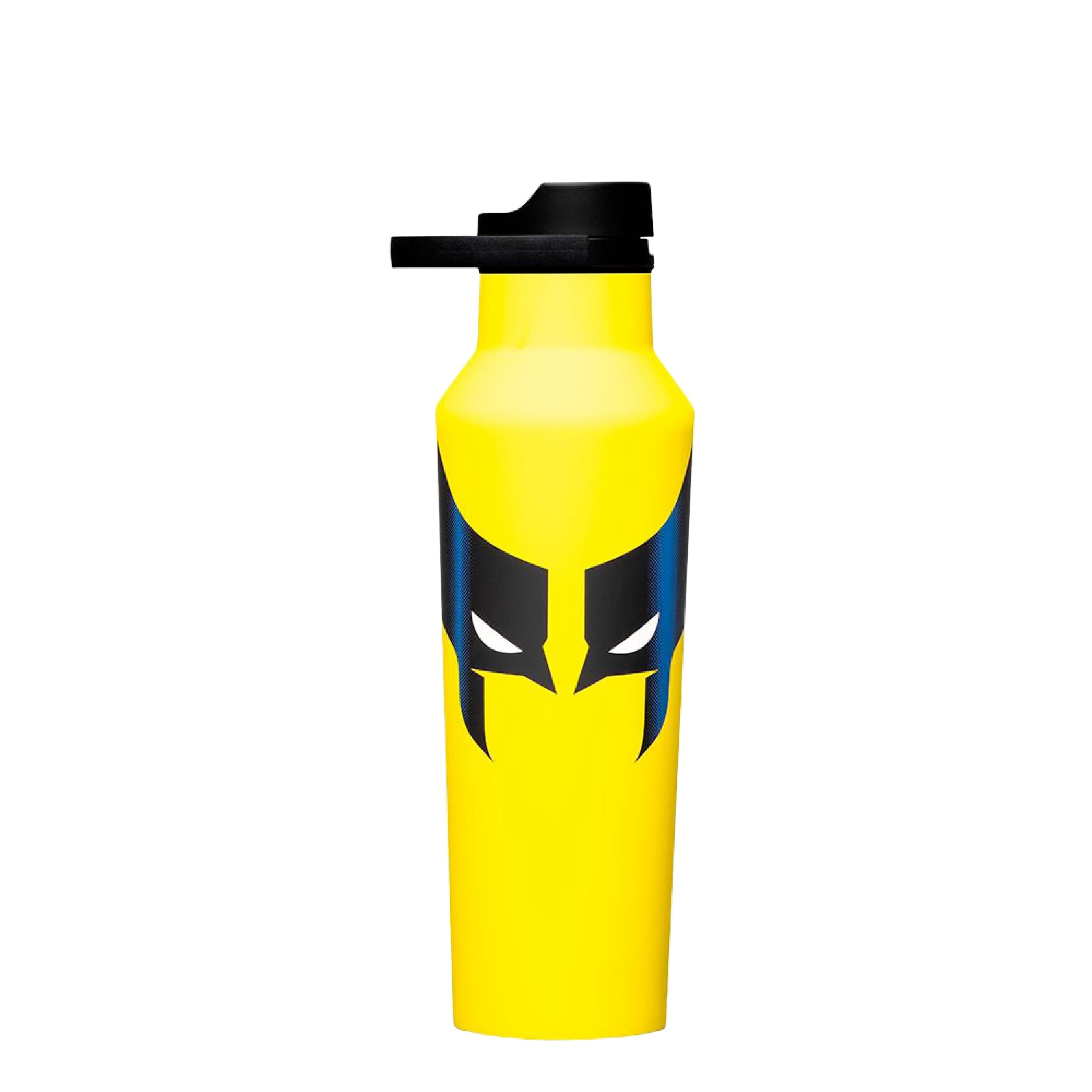 Corkcicle Sport Canteen - Keeps Beverages Cold 25 Hours - Triple Insulated Stainless Steel - Screw-On Lid - Reusable Bottle - Summer Drinkware Gift - Keeps Drinks Ice Cold - 20 oz - Wolverine