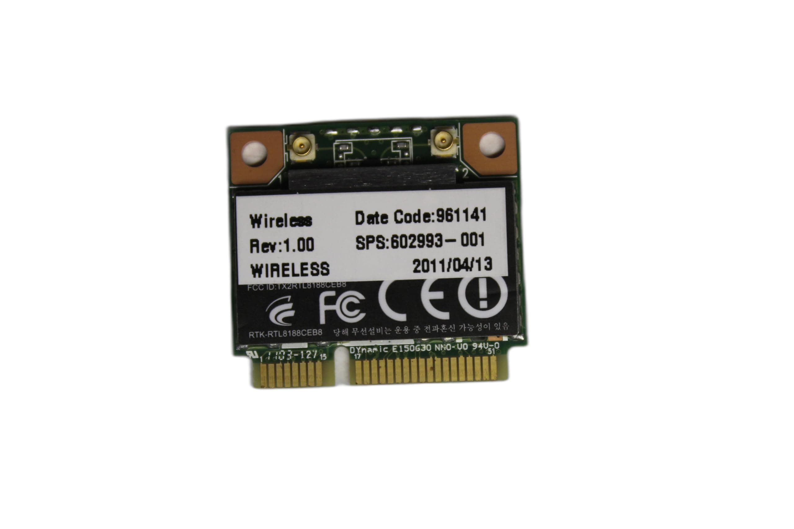 RealTek RTL8188CEBT RTL8188CEB8 Bluetooth BT+ Wlan Card 602640 602993-001 602993-002 for HP