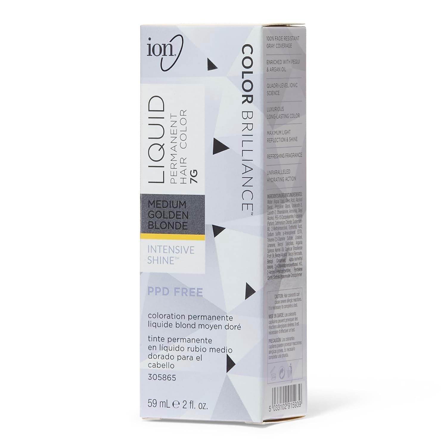 7G Medium Golden Blonde Permanent Liquid Hair Color