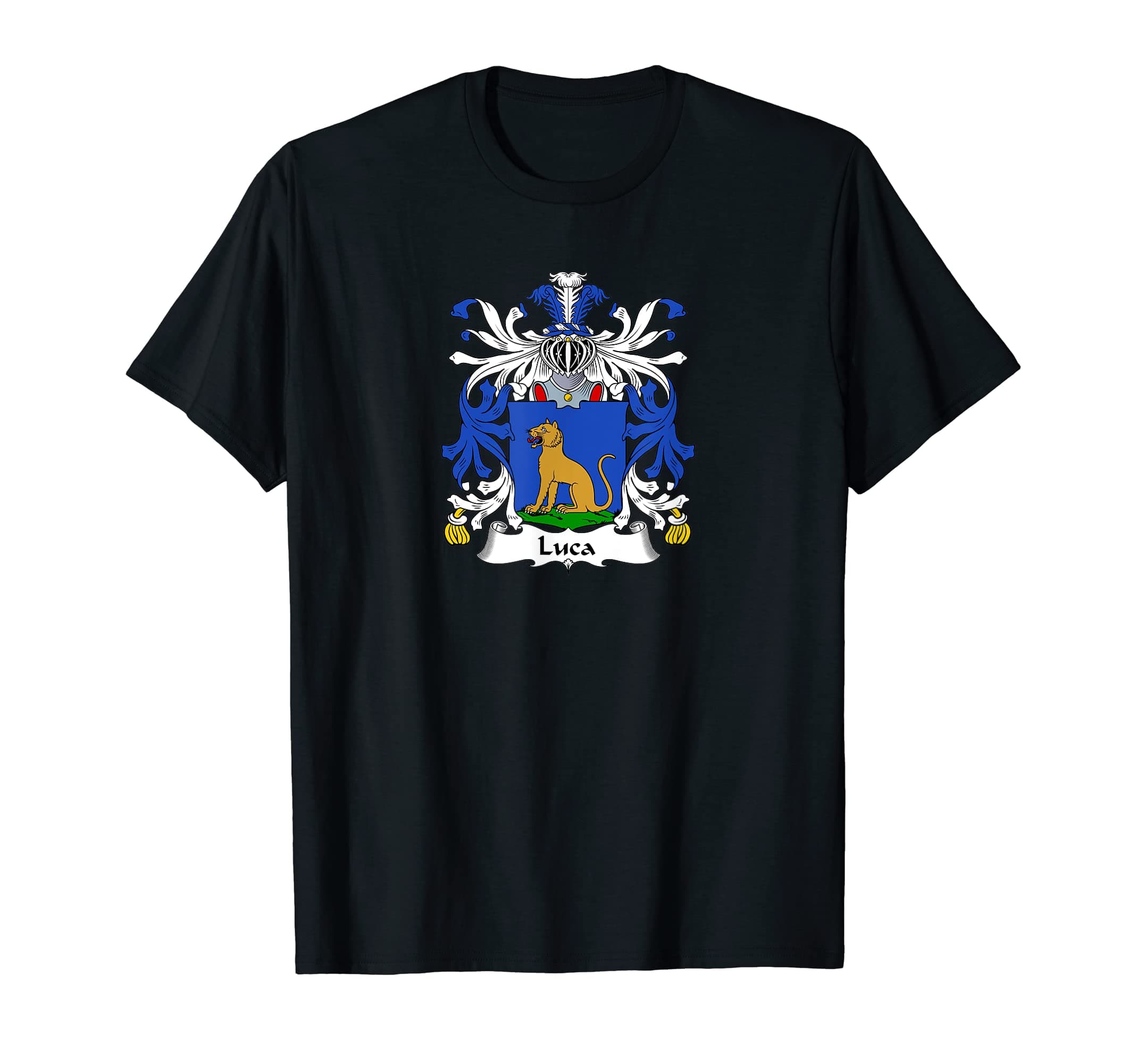 Family Crest and Coat of Arms clothes and giftsLuca Coat of Arms - Family Crest T-Shirt