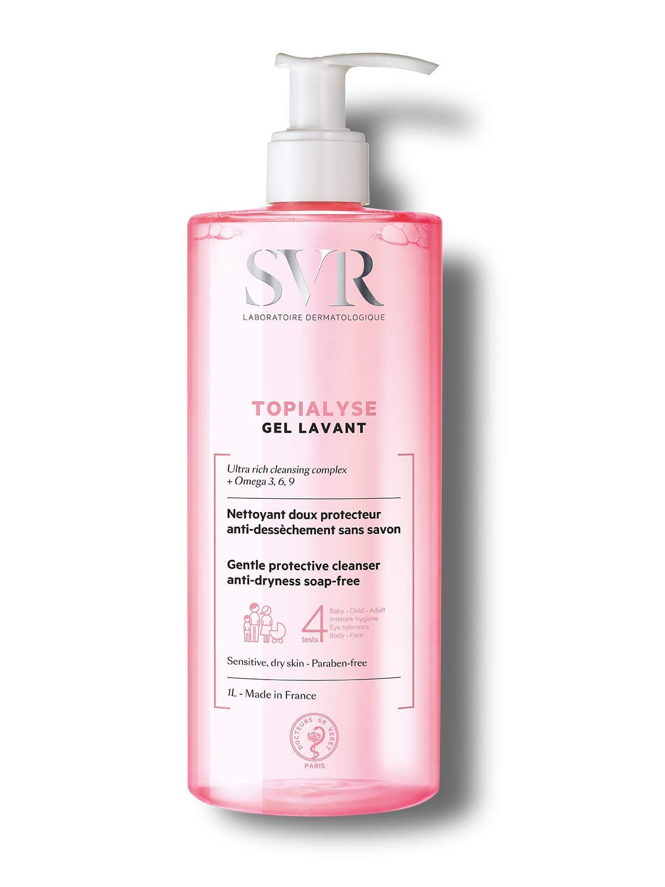 Svr Topialyse Cleansing Gel 1L